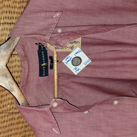 Y2k. Ralph Lauren. Blue Label. Button-up size Large. - Picture 4 of 7